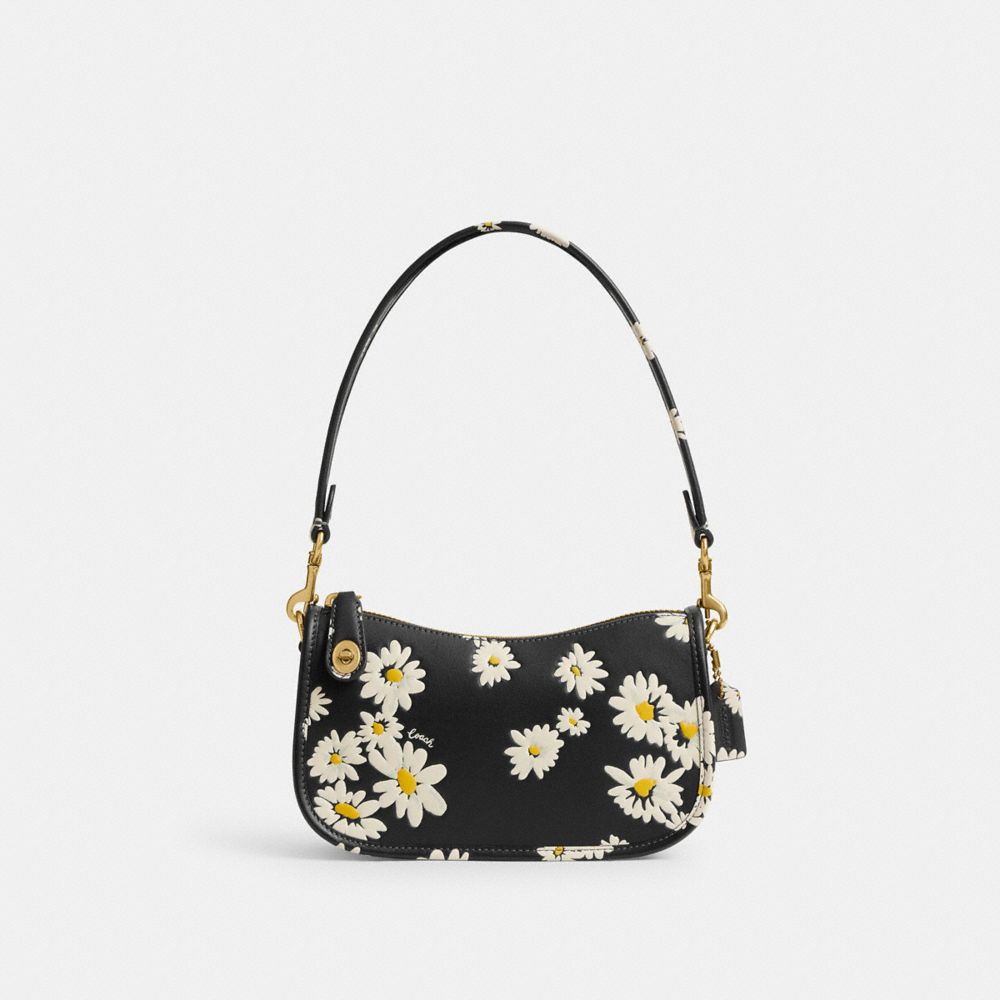 Coach Swinger Bag 20 With Floral Print Negras Multicolor | COH864835