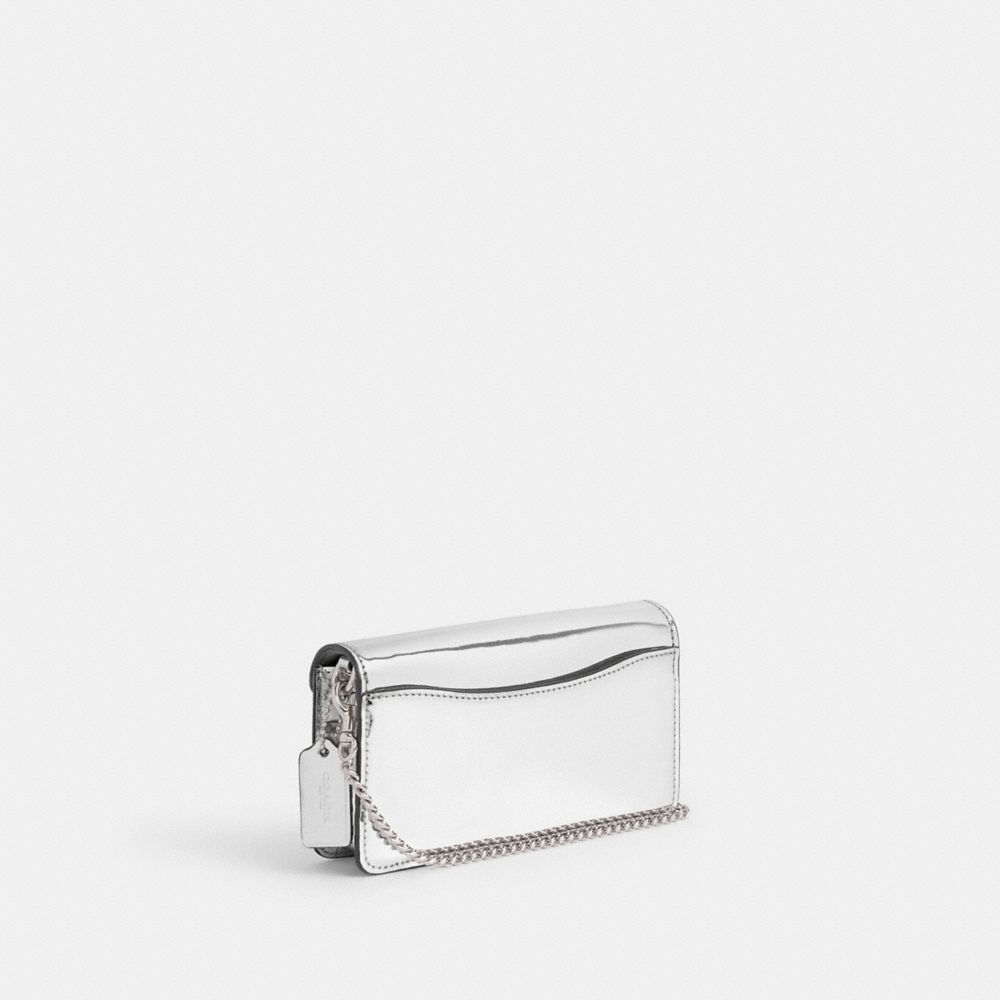 Coach Tabby Crossbody In Silver Metallic Metal Plateadas Plateadas | COH865642