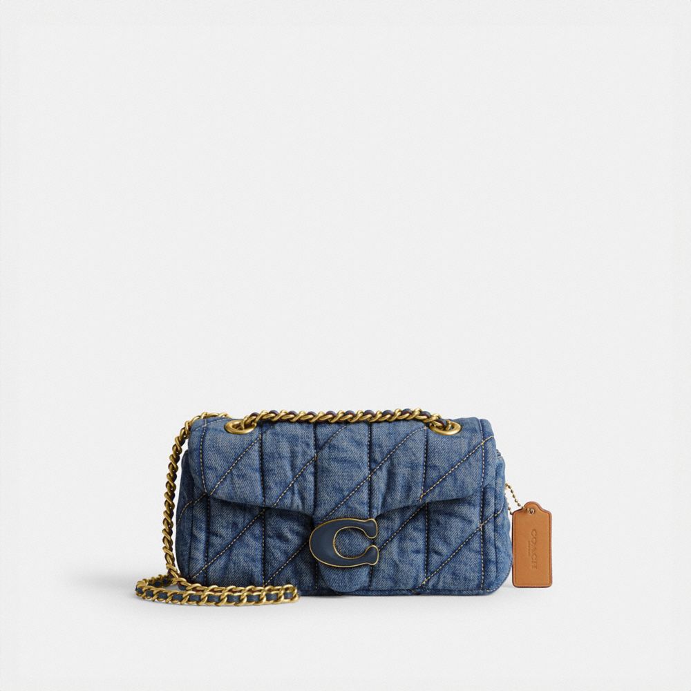 Coach Tabby Shoulder Bag 20 With Quilting Azules Indigo | COH864879