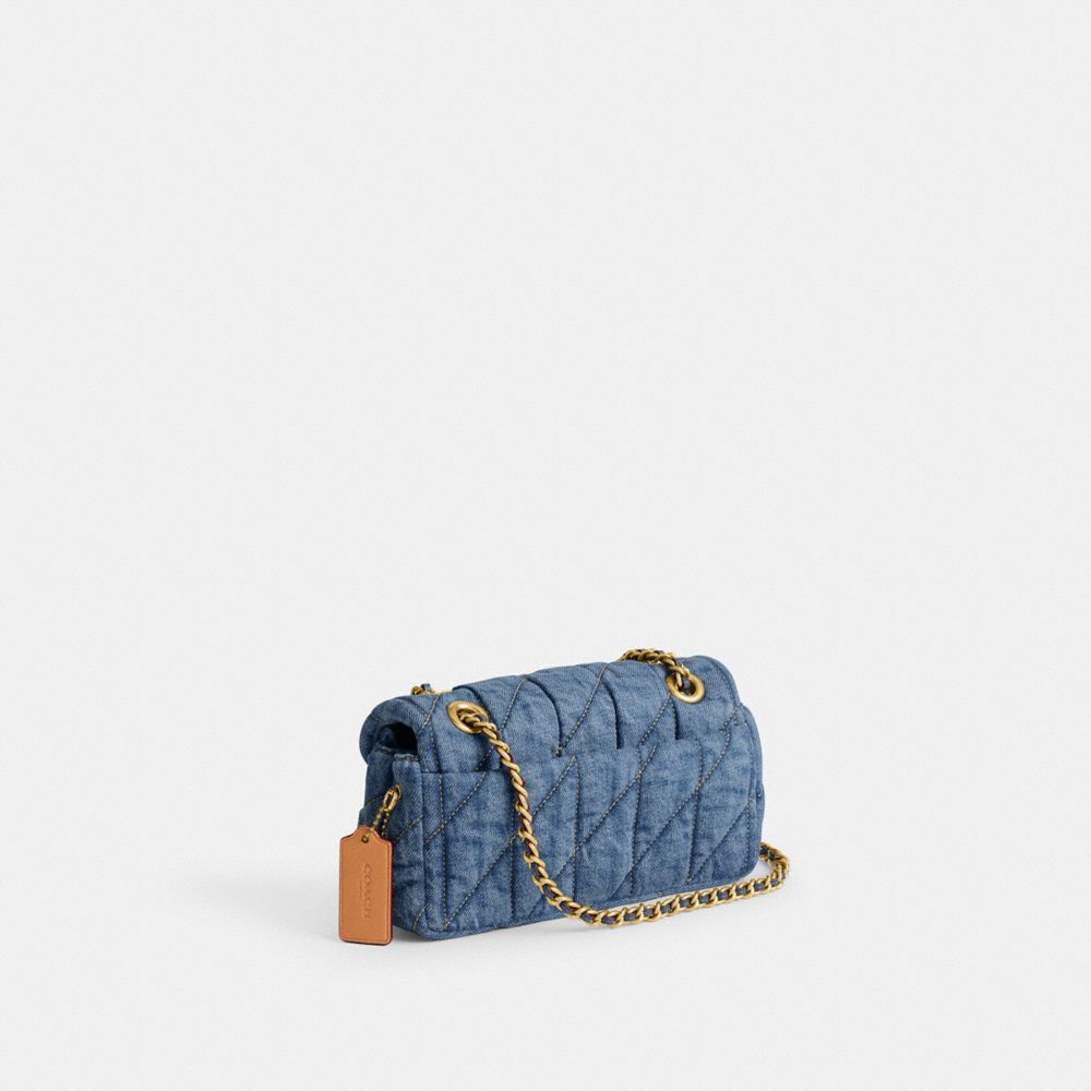 Coach Tabby Shoulder Bag 20 With Quilting Azules Indigo | COH864879