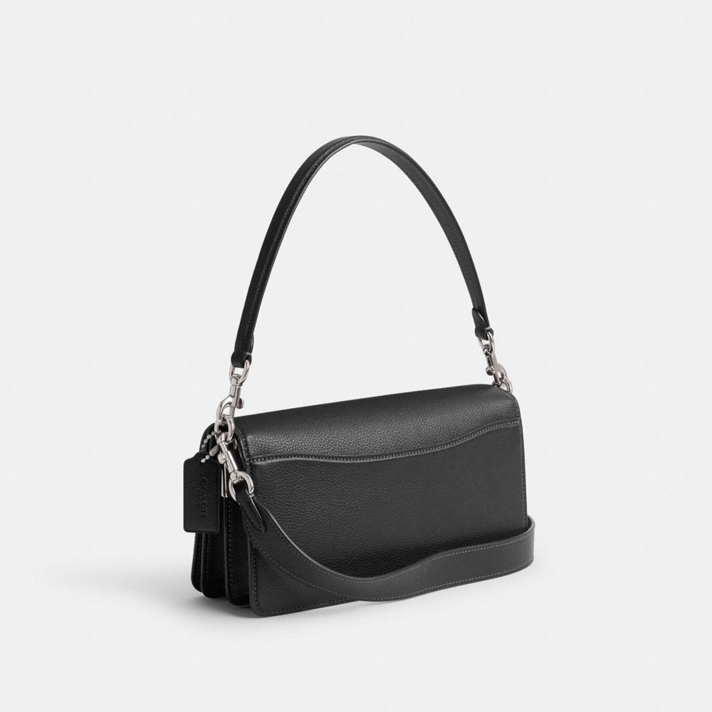 Coach Tabby Shoulder Bag 26 Plateadas Negras | COH864761