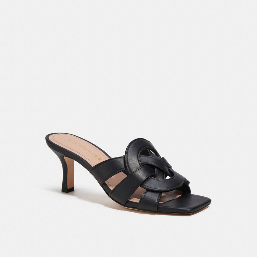 Coach Tillie Sandal Negras | COH865882