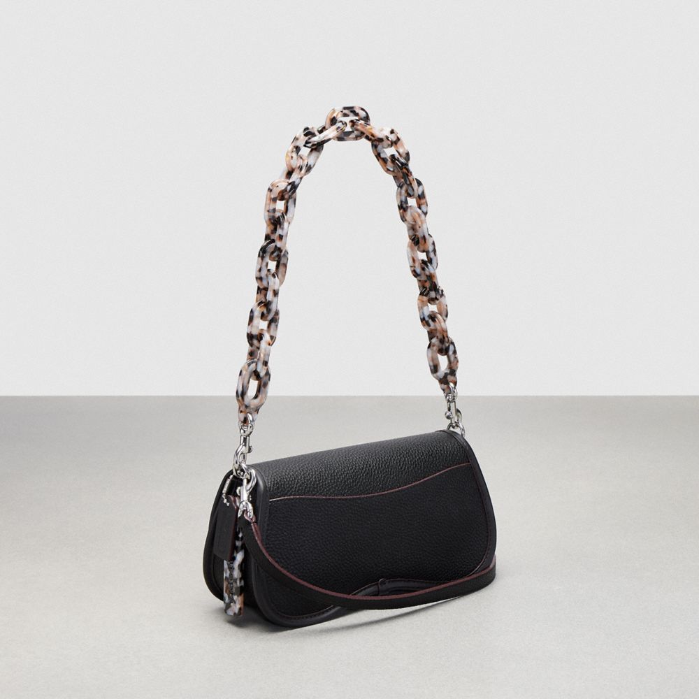 Coach Wavy Dinky Bag With Crossbody Strap Negras | COH864978